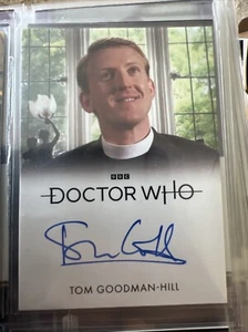 2018 Rittenhouse DOCTOE WHO Tom Goodman-Hill Autographed Card - Picture 1 of 1