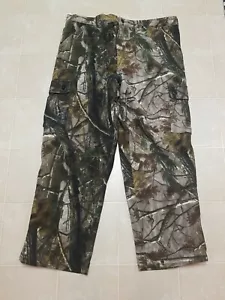 WALLS 10X BRAND XL REGULAR SIZE 42/44 REALTREE XTRA FLEECE BONDED HUNTING PANTS - Picture 1 of 8