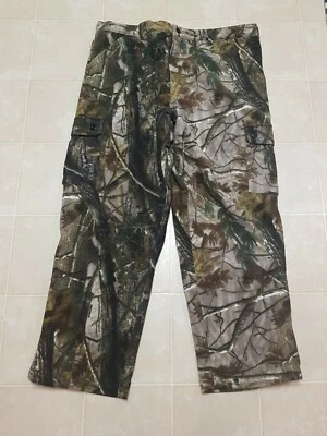 WALLS 10X BRAND XL REGULAR SIZE 42/44 REALTREE  XTRA FLEECE BONDED HUNTING PANTS - Image 1 of 4