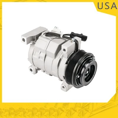 A/C 压缩机适用于 2008 - 2010 道奇 Grand Caravan 2009 - 2010 大众 Routan — 第 1/4 张图片