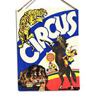 Metal Wall Sign - Circus Poster - V1 - Animals Lion Showman Fun Tent Vintage