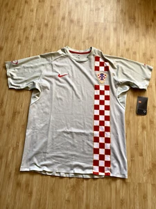 NEW Croatia football shirt 2006 Soccer Nike Vintage Jersey Mens Trikot L - Picture 1 of 10