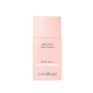 [Coralhaze] Silky Glow Tone Up Base 30ml SPF 50+ PA++++ / Korean Cosmetics - Picture 1 of 7