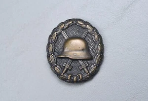 DISTINTIVO FERITA NERO MODELLO TEDESCO PRIMA GUERRA MONDIALE 1918 - Foto 1 di 6