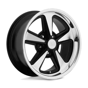 US Mags U109 BANDIT Matte Black Machined Rim: 18x9, 5x120.65/5x4.75, 8mm - Picture 1 of 2