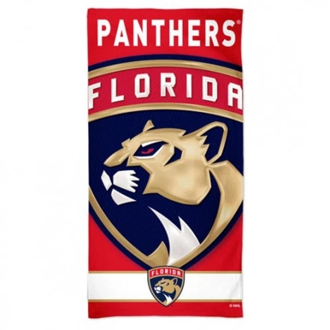 FLORIDA PANTHERS 30"X60" SPECTRA BEACH TOWEL NEW WINCRAFT 👀🏒 Cover