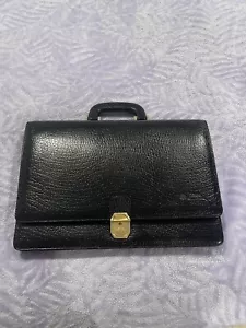 Briefcase Satchel Bag Leather - Picture 1 of 5