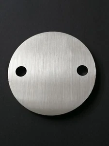 Ankerplatte Edelstahl geschliffen Korn 240 Kopfplatte Fußplatte Zuschnitte V2A - Bild 1 von 1