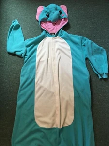 Sazac Island Elephant Pajama/Halloween Body Suit-Size 16- S Great Condition - Picture 1 of 5