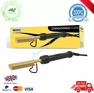 Wahl Afro Electric Hot Comb/Straightening comb, Gold/Black - Picture 1 of 3