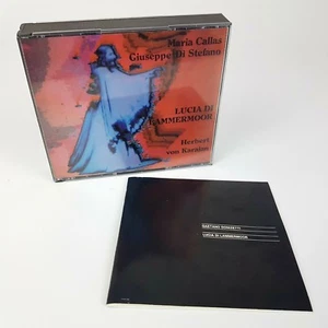 LUCIA DI LAMMERMOOR Herbert von Karajan / 2 CD BOX SET (1986) - Picture 1 of 8