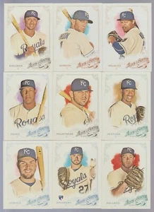 Kansas City Royals COMPLETE 2015 Topps Allen & Ginter TEAM SET 9 Cards w/ SP - Picture 1 of 1