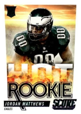 2014 Score #HR18 Jordan Matthews Hot Rookies Philadelphia Eagles - Image 1 of 2