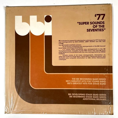 '77 Super Sounds Of The Seventies Vinyl LP with Flexi Disc, Brochures and Scores - Image 1 of 4