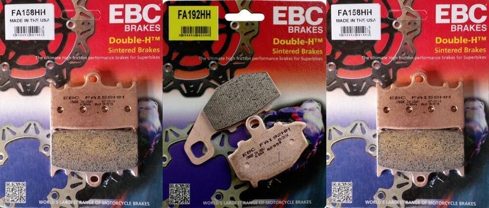 EBC HH front & rear brake pads set - 1996-2005 Kawasaki ZZR600 ZX600E - Image 1 of 1
