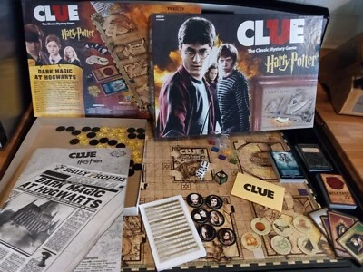 Clue Harry Potter Edition -Hasbro - 100% Complete Board Game Family Fun Mystery - Image 1 of 4