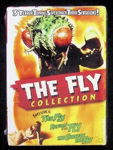 FLIEGENSAMMLUNG RÜCKKEHR DER FLIEGE / FLUCH DER FLIEGE 4-Disc DVD Vincent Price SciFi - Bild 1 von 3