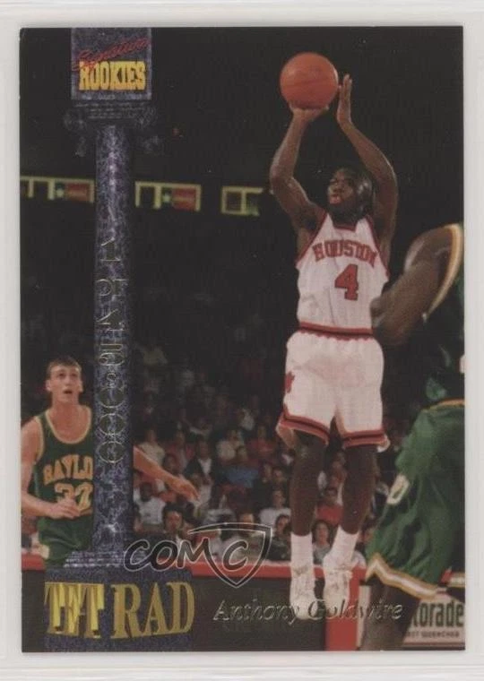 1994 Signature Rookies Tetrad /45000 Anthony Goldwire #LIII - Image 1 of 2