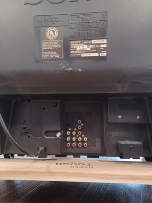 Телевизор Sony Trinitron WEGA KV-27FS120 CRT 27 дюймов плоский ретро игровой телевизор - Изображение 1 из 4