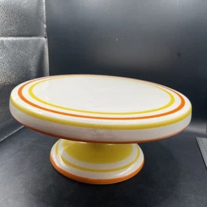 Avon Vintage Dual Cake And Egg Pedestal (1 Item)Retro - Picture 1 of 10