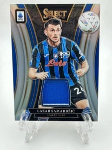 2024-25 Panini Select Serie A #SM-LS Lazar Samardzic Silver Prizm Relic Atalanta - Picture 1 of 2