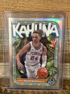 RILEY KUGEL 2024 BOWMAN U CHROME ROOKIE RC BIG KAHUNA CASE HIT!- FLORIDA-#BK-14 - Picture 1 of 2