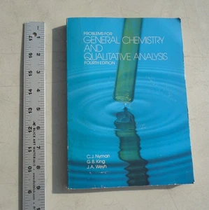 Chemistry 4th Edition By C.J. Nyman 1980 Paperback - Picture 1 of 15
