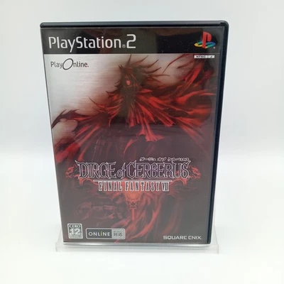 Final Fantasy 7 VII Dirge of Cerberus PS2 PlayStation 2 Japanese No Manual - Image 1 of 4