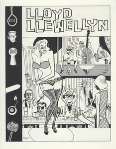 Daniel CLOWES LLOYD LLEWELLYN PIN-UP CLUB STRIP TEASE TIRAGE 2009 - Foto 1 di 1