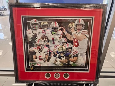 Ohio State National Championship Framed Print "SCARLET REIGN" #38 of 250 Limited - Image 1 of 4