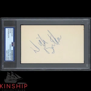 Dick Butkus signed 3x5 Index Card PSA DNA Slab Football Vintage HOF Auto C5216 - Picture 1 of 1