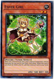 Esper Girl súper raro RA04-EN006 casi nuevo - Imagen 1 de 1