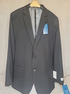 J.M. Haggar Straight Fit Jacket Men, Black, 46 Long - Picture 1 of 10