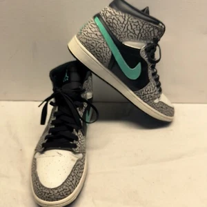 Air Jordan 1 Retro High Black Atmos Panda Elephant 839115-013 taglia 11,5 - Foto 1 di 12