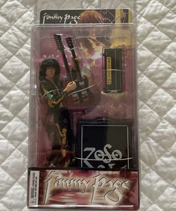 JIMMY PAGE LED Zeppelin Actionfigur Gitarrenverstärker ZOSO - Neu im Karton selten - Bild 1 von 11