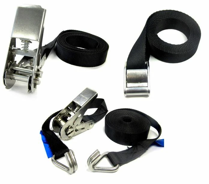 Spanngurt Edelstahl Zurrgurte Zurrgurt Ratschengurt Befestigungsriemen NEU (J55) - Bild 1 von 1