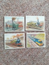 Tom Thumb History Of Britain's Railways x4 John Player & Sons Cards