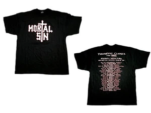 MORTAL SIN - Thrashfest Classics Tour MMXI - T-Shirt - Größe / Size S - Neu - Bild 1 von 3