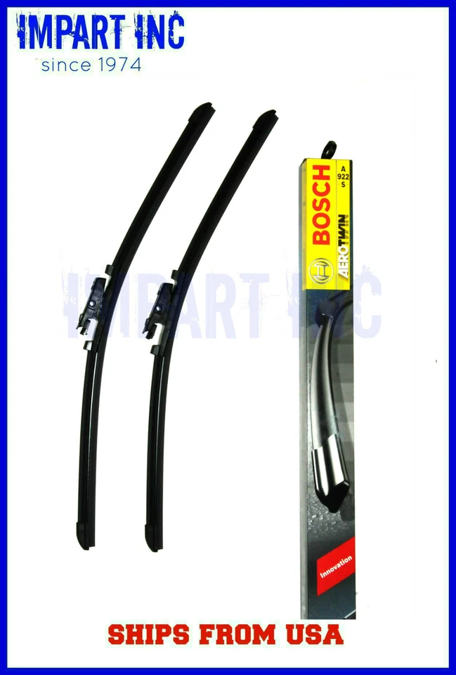 Juego de escobillas limpiaparabrisas originales BMW 1 Series M 128i 135i Bosch OEM 3397 118 922 Foto 1 de 1