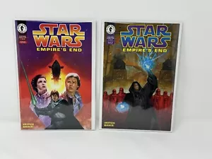 Star Wars Empire's End #1 & 2 Comic Lot Dark Horse 1995 COMPLETE Luke Skywalker - Foto 1 di 6