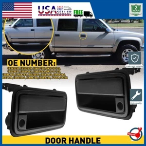 Front Left + Exterior Right Door For Handle 1988-1999 Chevrolet K1500 C1500 US - Picture 1 of 8