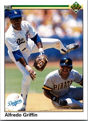 1990 Upper Deck - #338 Alfredo Griffin - Image 1 of 2