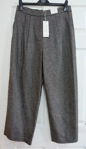Ex M&S Per Una Relaxing SLOUCHY Fit Hose mit WOLLE - Bild 1 von 6