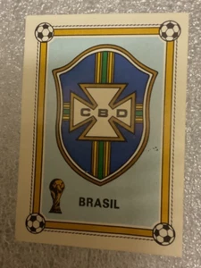 Panini World Cup Argentina 78 - #241 Brazil Badge Sticker (unused) - Picture 1 of 2