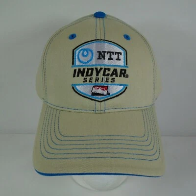 NTT INDYCAR Series Sandwich Bill Hat Cap Adjustable Strap Indy 500  - Image 1 of 4