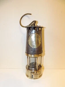 Vintage Eccles Protector Lamp & Lighting Company Type SL Miners Lamp - Picture 1 of 15