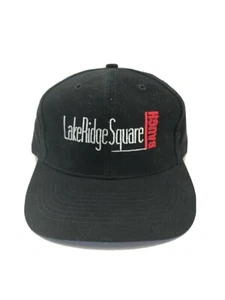 Vintage Lakeridge Square BAUG Black Hat - Boeing Industrial Contractor Cap B1.1 - Picture 1 of 7