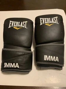 Guantes Everlast Evercool 14oz MMA Clinch Strike Negros Nivel 3 Talla L/XL Nuevos #48 - Imagen 1 de 5