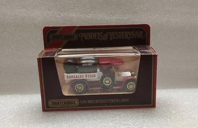 Matchbox MoY Y-26 1918 Camionette Crossley De Livraison de Biere Unused - Bild 1 von 3