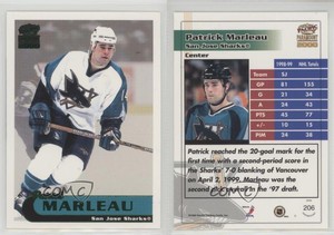 1999-00 Pacific Paramount Red Patrick Marleau #206